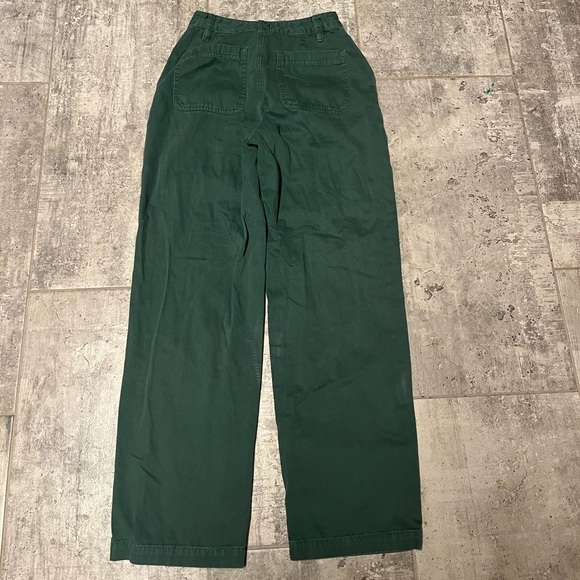 Aritzia - Sunday Best green wide leg pants size 0 - Picture 5 of 7